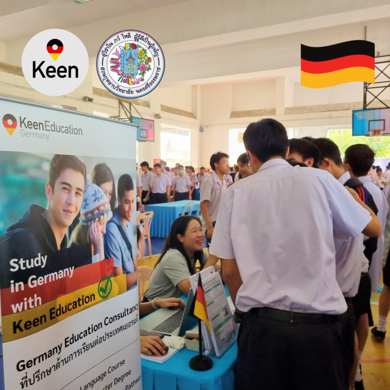Student Germany Study Bachelor Germany Study Master Germany Learn German German Education Study in Germany Keen Education German Universities University Germany Study Munich Master Study Germany Munich รวมภาพบรรยากาศคีนร่วมออกบูธงานแนะแนวการศึกษาต่อ ณ โรงเรียนสวนกุหลาบวิทยาลัย คีนร่วมงานอีเว้นท์ ออกบูธ ให้ข้อมูลการเรียนต่อเยอรมนี ประเทศเยอรมนี นักเรียนม.6 เรียนภาษาเยอรมันในไทย เรียนภาษาเยอรมันที่เยอรมนี เรียนภาษาเยอรมันกับ คีน เอ็ดดูเคชั่น รีวิวนักเรียนคีน ประเทศเยอรมนี เรียนต่อเยอรมนีกับคีน เอ็ดดูเคชั่น keen germany german เอเจนซี่เรียนต่อเยอรมัน เรียนต่อเยอรมนี เรียนต่อเยอรมัน เรียนต่อต่างประเทศ เรียนต่อนอก
